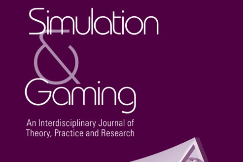 Ausschnitt Titelblatt Simulation Gaming Journal