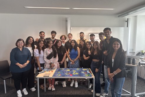 Planspieltag mit Studierenden aus Indien