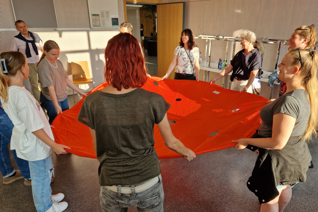 Übung Fliegender Teppich