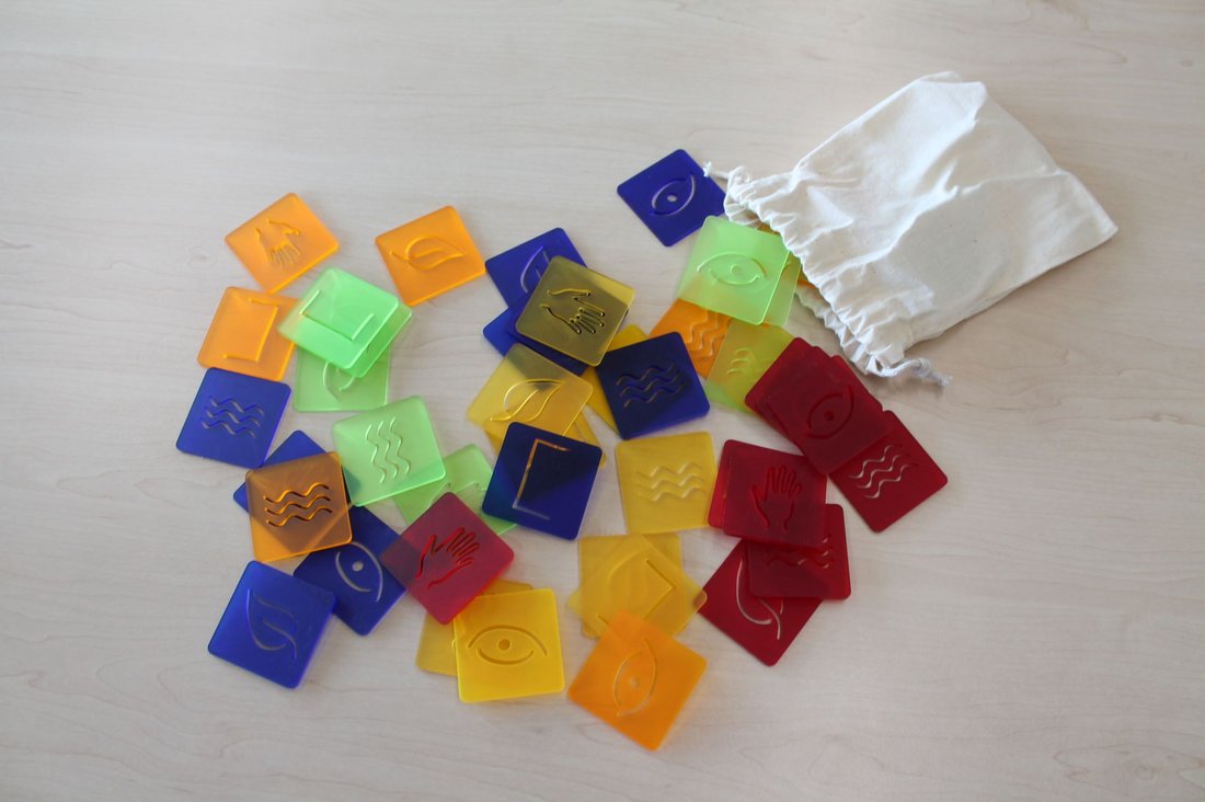 Bunte Kärtchen