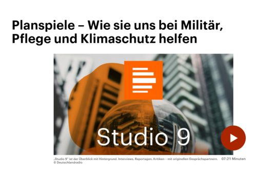 Screenshot Radiobeitrag