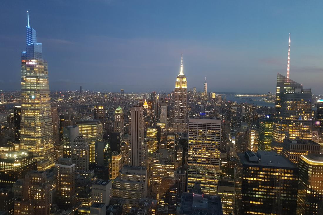 View from the Top of the Rocks View from the Top of the Rocks