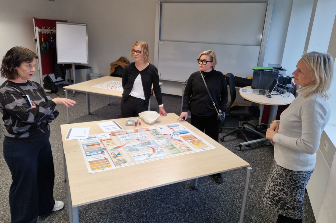 Besuch aus Oulu mit Prof. Ebinger im ZMS